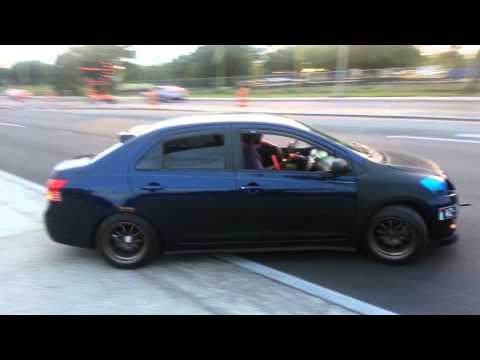 2008 yaris magnaflow exhaust with weapon r headers