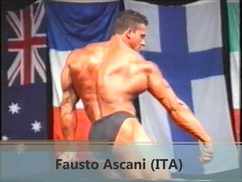 Fausto Ascaniat the NABBA Worlds 1990