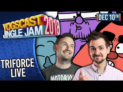 TRIFORCE LIVE! - YOGSCAST JINGLE JAM! - 10th December 2018