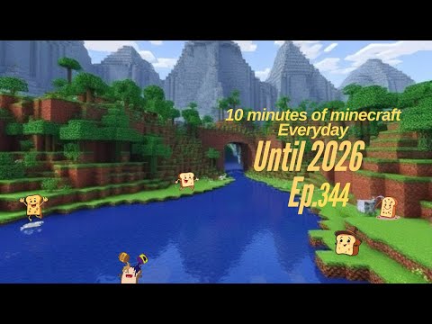 Episode 344 of playing Minecraft everyday for 10 minutes until 2026 (The animals be freakin)