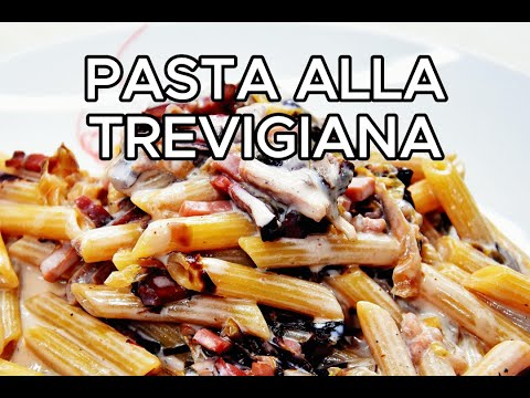 Pasta alla TREVIGIANA un' altro classico anni 80, semplice veloce buono come al ristorante.