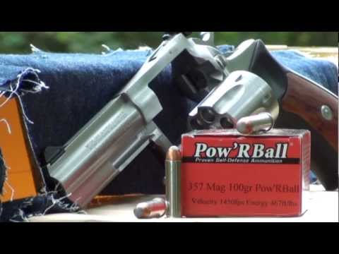 357 Magnum 100g PowRBall Ballistic gel GRENADE