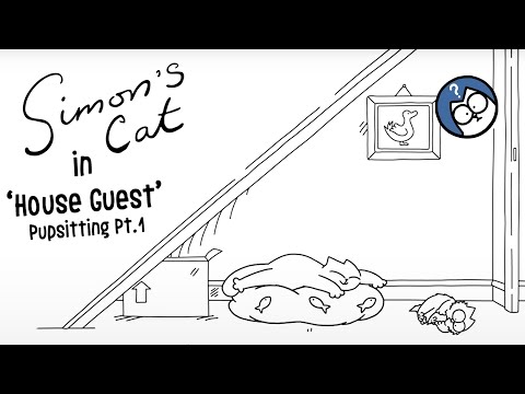 House Guest - Pupsitting Pt 1 | Full Episode | Simon's Cat Extra