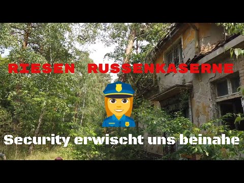 Lost Place Roadtrip 2020 Tag 3 Teil 2 "Die Russenkaserne im Wald" - fast von Security geschnappt.