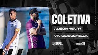 Floresta x Ceará | Coletiva pré-jogo Alison Henry e Vinícius Uchella