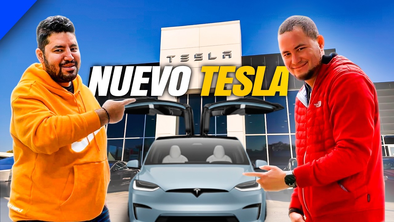 RECOGIENDO NUEVO TESLA MODEL X CON GABO