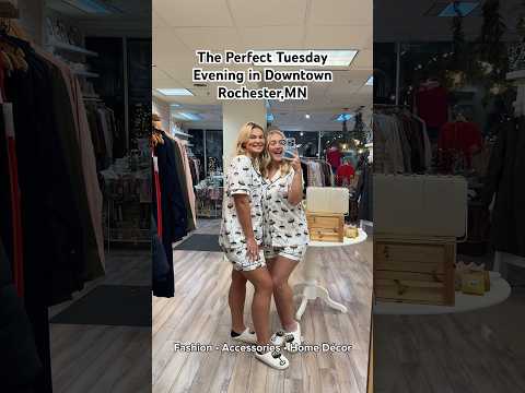 #rochestermn ✨👯‍♀️Ama La Vita, Tilda’s Trivia, & Latitude 44🥂#boutique #minnesota #pizza #espresso