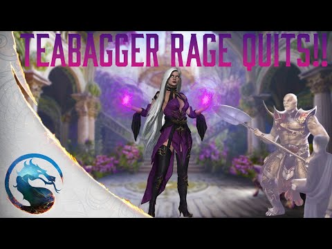 TOXIC Shao Khan TEABAGGED Me And RAGE QUIT!! - Mortal Kombat 11: Sindel Ranked Gameplay