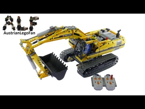 Vidéo LEGO Technic 8043 : La pelleteuse motorisée