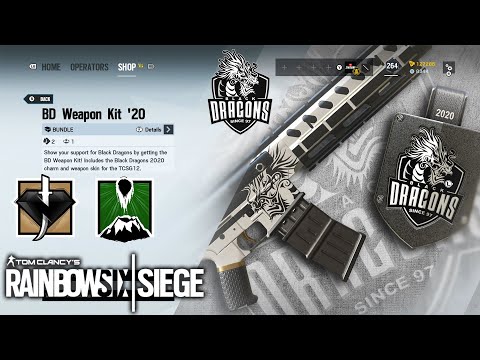 Black Dragons Weapon Kit 20 - Rainbow Six Siege