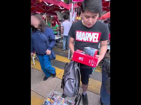 comprando nintendo switch oled en $4000