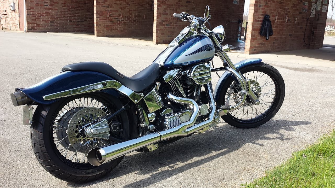 Watch video The Widest Harley Softail Rear Tire Setup (Without major modifications) Now The Widest Harley Softail Rear Tire Setup (Without major modifications)