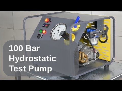 100 Bar Hydrostatic Test Pump - STP100 - Surkon International