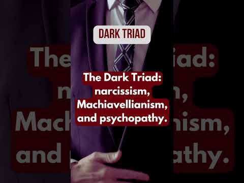 Dark Triad Traits That Lead to Influence & Control #darkpsychology #mindcontrol #power #informative