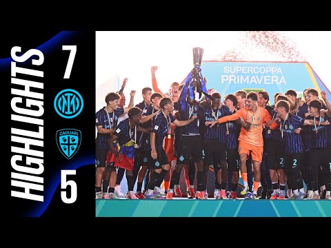 L'INTER U20 ALZA LA COPPA 🏆⚽️ | INTER-CAGLIARI 7-5 AI RIGORI | HIGHLIGHTS SUPERCOPPA PRIMAVERA ⚫🔵🇮🇹
