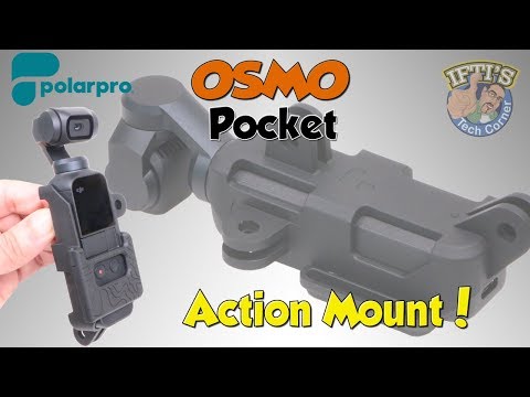 PolarPro Action (GoPro) Mount for DJI OSMO Pocket : REVIEW