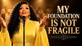 MY FOUNDATION IS NOT FRAGILE #jesus #gospelmusic #youtubeshorts 