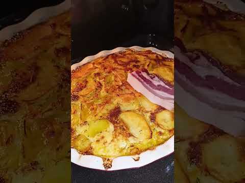 Brzo i ukusno - Pekarski krompir sa slaninom ✨#viral#food#youtube