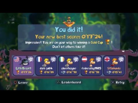 Rayman Legends: Daily Challenge 6/12/20
