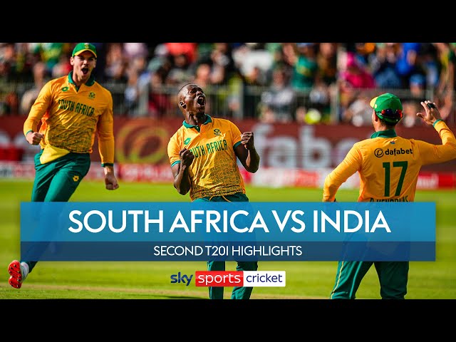 Stubbs and Coetzee help South Africa level series ⚖️ | South Africa v India Second T20I Highlights