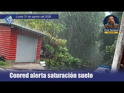 Conred alerta por alta saturación del suelo en Sololá y Suchitepéquez
