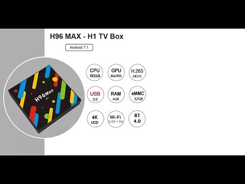 H96 MAX H1 TV Box