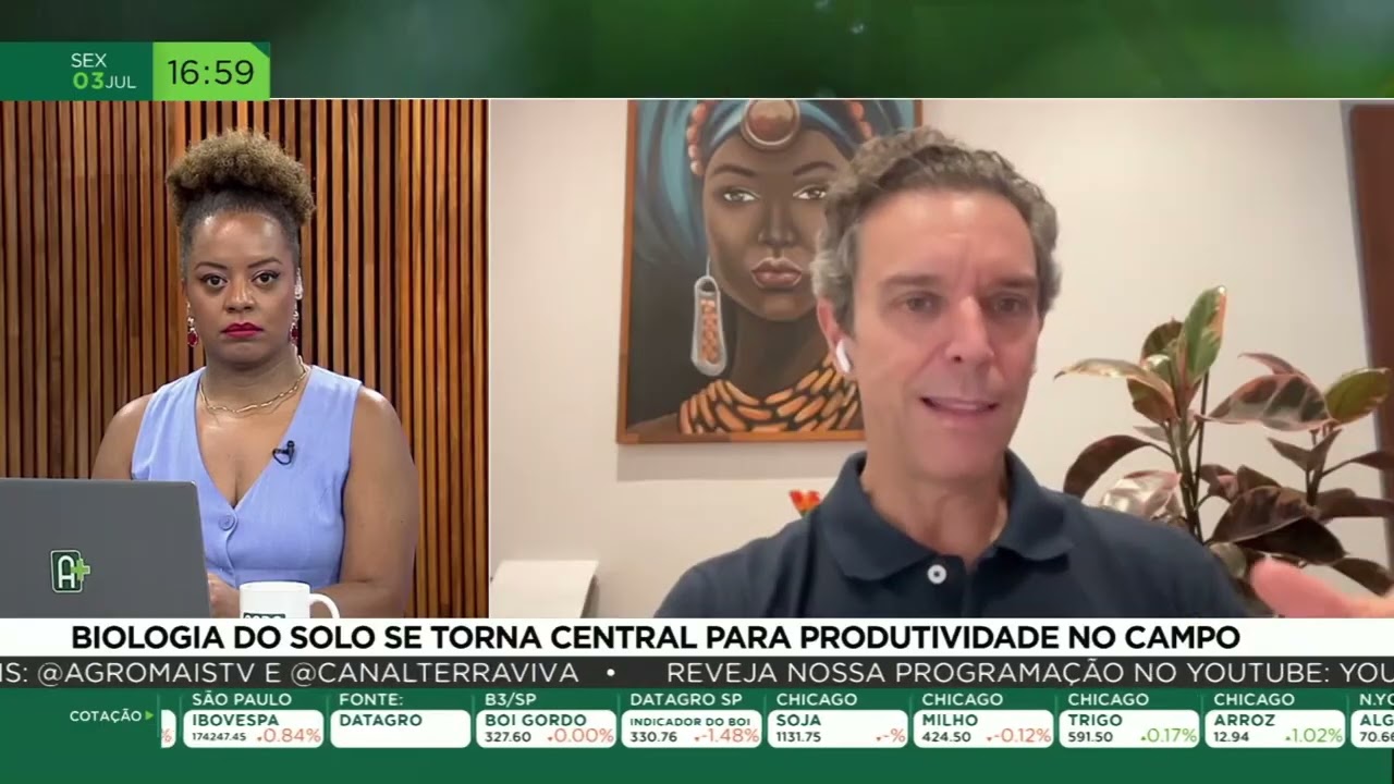 Biologia do solo se torna central para produtividade no campo