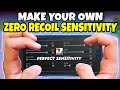 How to make your own Sensitivity | Best Zero Recoil Sensitivity for BGMI | Sensitivity Settings Code