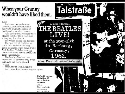 Peter Jackson on the Star Club Tapes