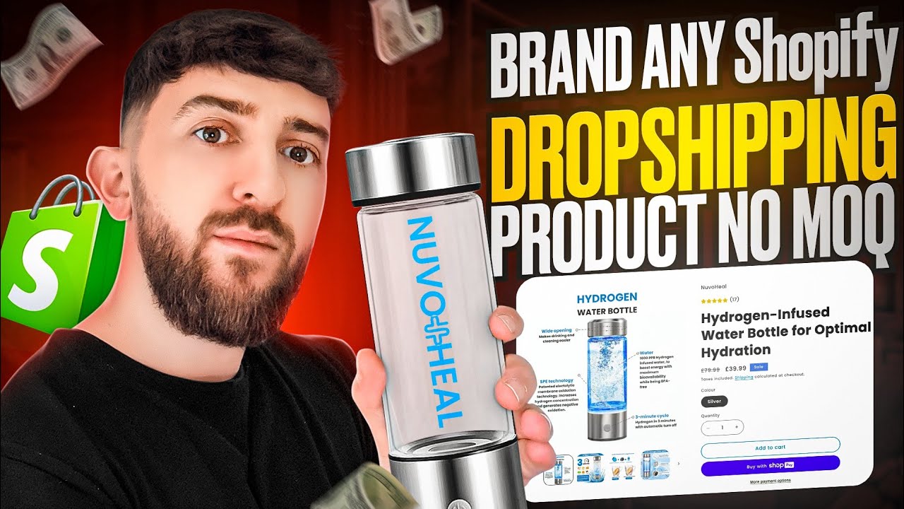 BRAND ANY Shopify Dropshipping Product NO MOQ