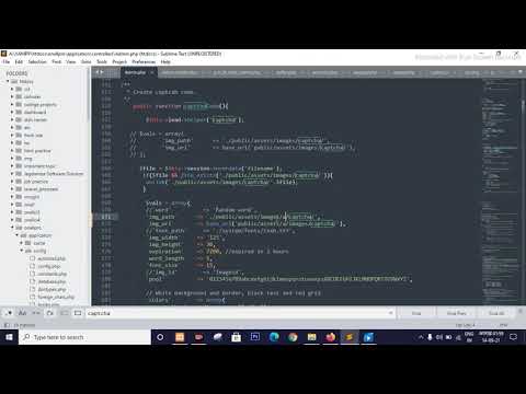 How To Resolve Captcha Code Array Offset Type Bool Error In Php Codeigniter