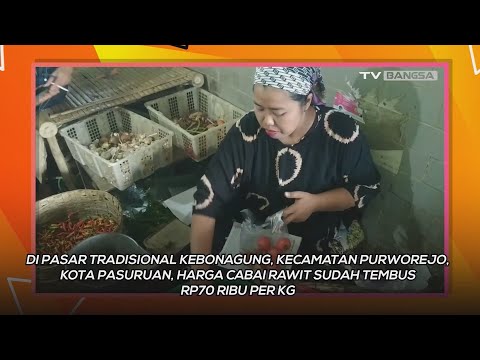 Jelang Ramadan, Harga Cabai di Pasar Tradisional Kota Pasuruan Meroket