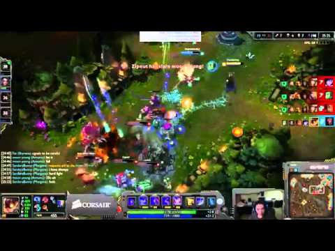 Bombala Ziggs bombala Ziggs incredible pentakill 1 VS 5