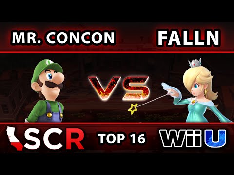 SCR Prelude II - MrConcon (Luigi) Vs. falln (Rosalina) Top 16 - Smash Wii U