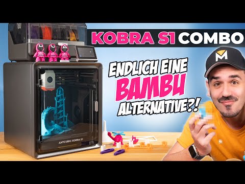 Anycubic KOBRA S1 Combo | Cheap 3D printer with a hook! (Test 2025)