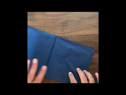 Servietten falten Rose 🌹,Blüte