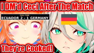 Kiara Immediately DM'd Ceci After Germany Lost In The World Cup