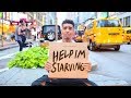 Living On $0 For 24 Hours In New York City (Challenge)