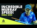 Incredible Andy Murray Speed & Hand Skills vs O'Connell in Dubai!