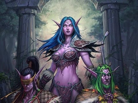 Illidan's farewell to Tyrande and Malfurion