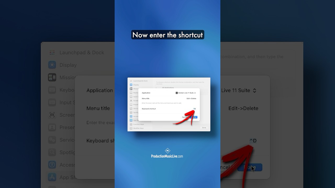Ableton Live Custom Shortcuts 💡
