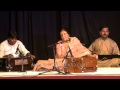 Vidushi Shanti Hiranand and group performing during the International Music Festival at Azad Bhawan, New Delhi.