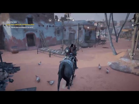 AC origins maxed lvl Pt27 on the way to Scarb