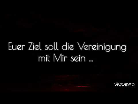 ERSCHAFFEN, um sich wieder mit dem HIMMLISCHEN VATER zu vereinigen ❤