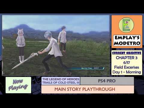 TLOH: Trails of Cold Steel III - PS4 Pro - Chapter 3 - #9 - Off To The Highway