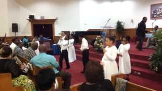 ALM dancing  to&quot;Your blood&quot;  Tye Tribbett