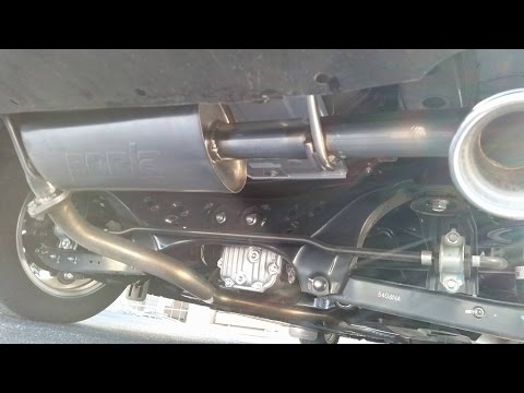 Borla 11843 Rear exhaust system 2015 Impreza 2.0i mod