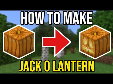 How To Make A Jack O Lantern In Minecraft