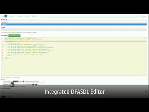 Tensei-Data : Example of a migration of data from two databases into one file