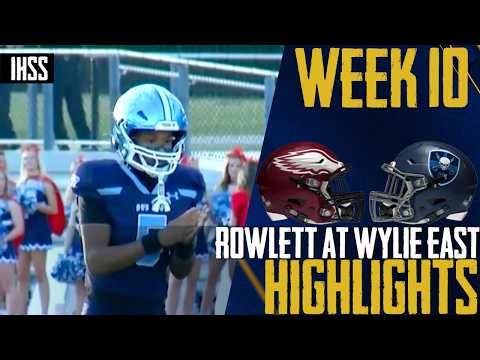 Victor Ekpo's Walk-Off TD Lifts Wylie East Over Rowlett in 9-6A Thriller